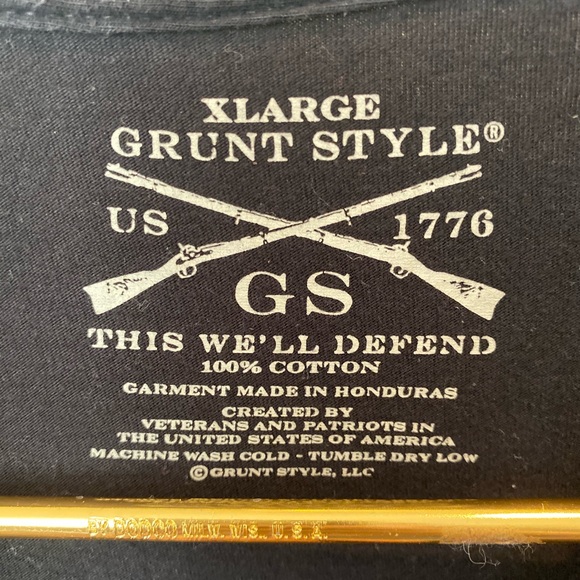 Grunt Style Size Matters Tee Shirt XL - Picture 3 of 7